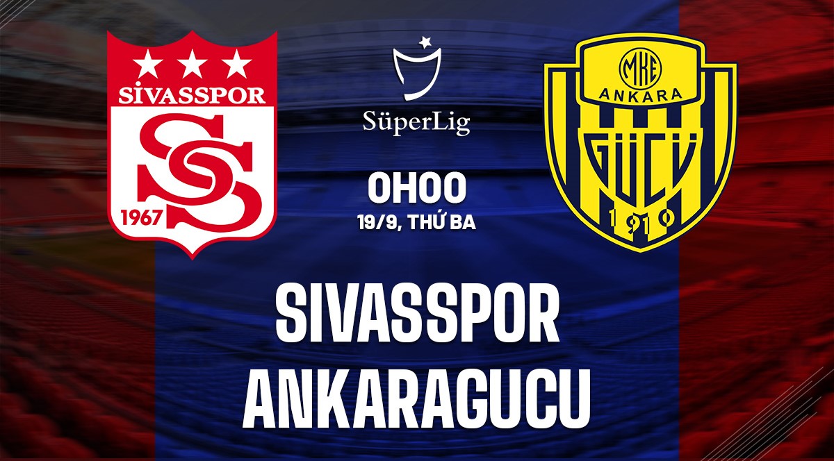 Nhận định soi kèo Sivasspor vs Ankaragucu 0h00 ngày 19/9