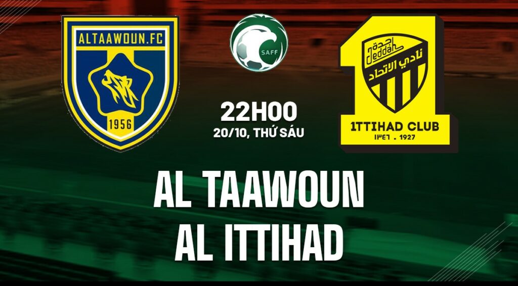 Nhận định soi kèo Al Taawoun vs Al Ittihad 22h00 ngày 20/10 5 soi keo al taawoun vs al ittihad 1