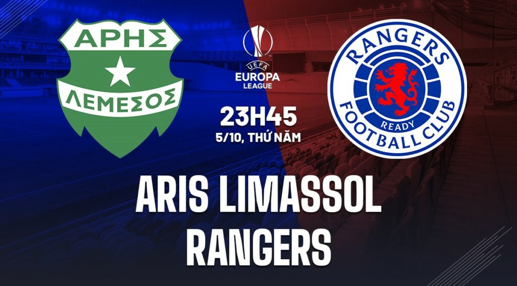 Soi kèo Aris Limassol vs Rangers 23h45 ngày 5/10 5 soi keo aris limassol vs rangers 1