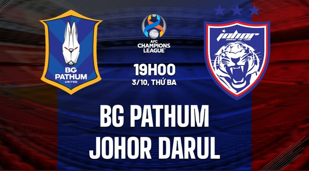 Soi kèo BG Pathum vs Johor Darul 19h00 ngày 3/10 (AFC 2023) 5 soi keo bg pathum vs johor darul 1